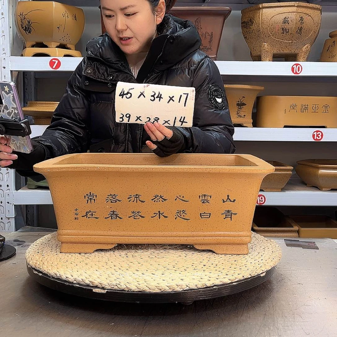 紫砂花盆紫砂花盆