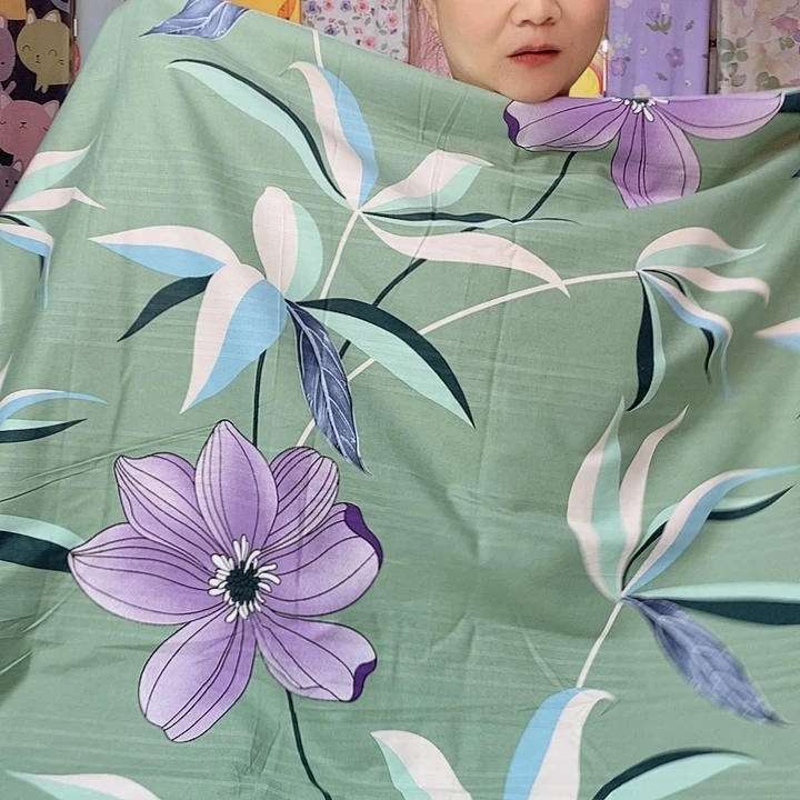 莫代尔纤维4.2米纯棉粗布布料