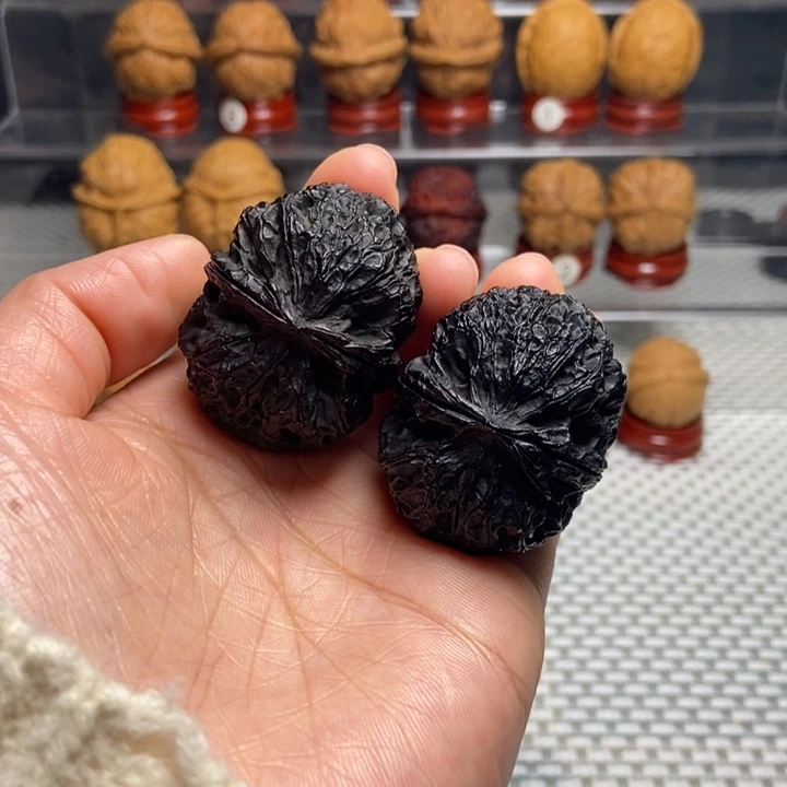 文玩核桃把件41凤楚绣球