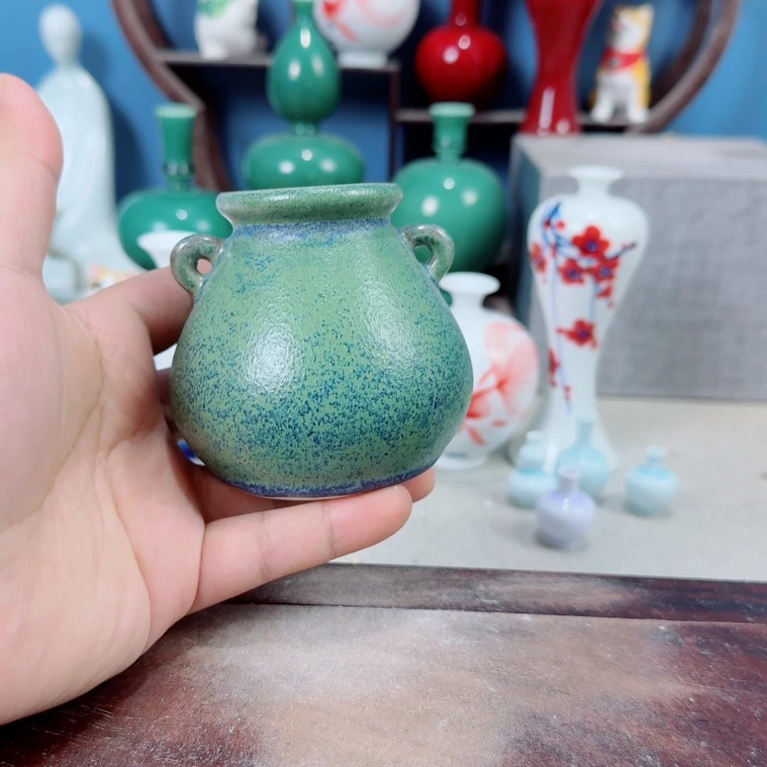 陶瓷手工小花器摆件