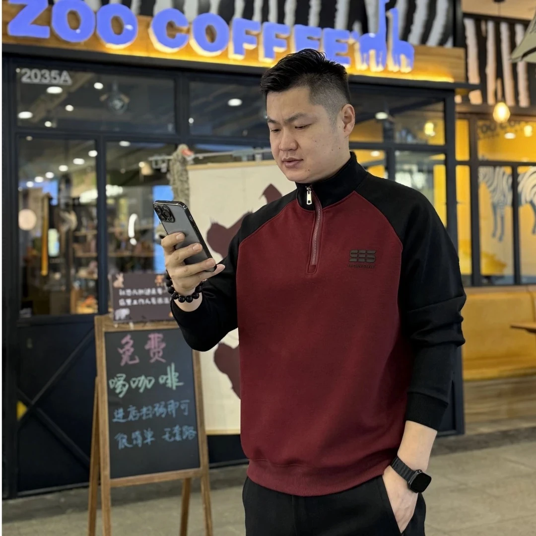 长袖卫衣男士时尚休闲加厚冬季加绒加厚宽松百搭保暖套头长袖