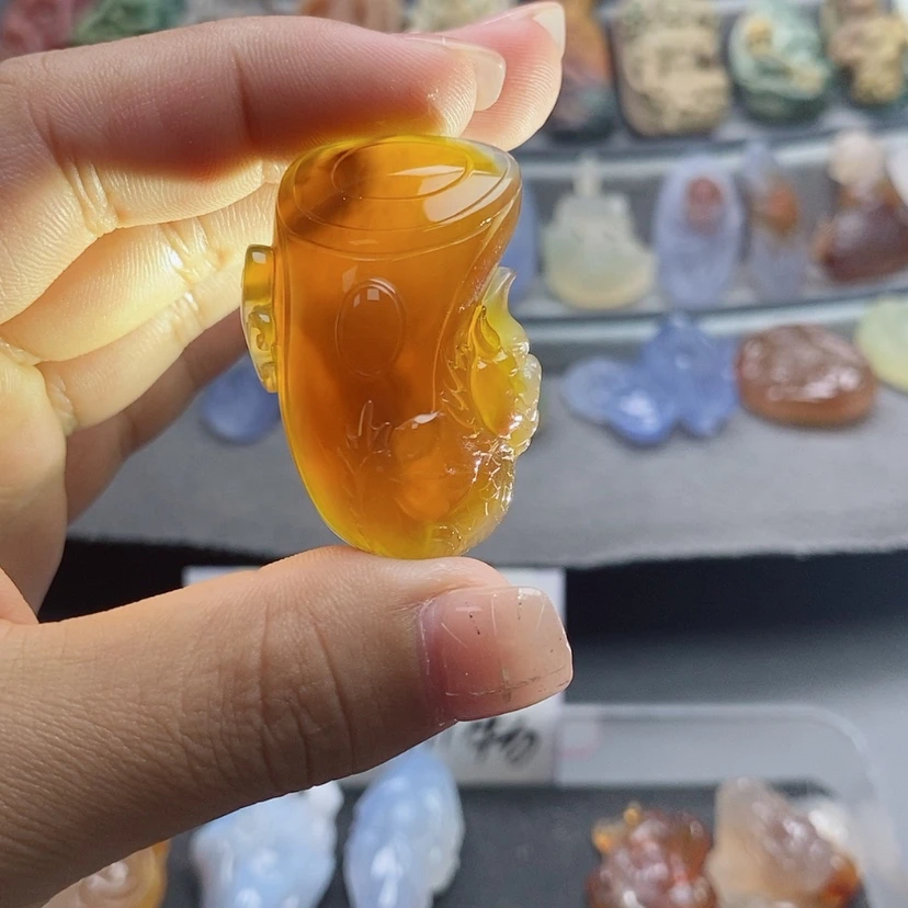 【闪购商品】未镶嵌吊坠定制玛瑙