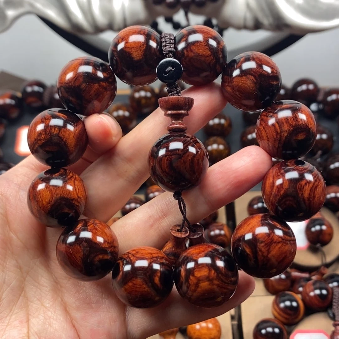 【闪购商品】黄花梨/降香黄檀2.0对眼鬼脸