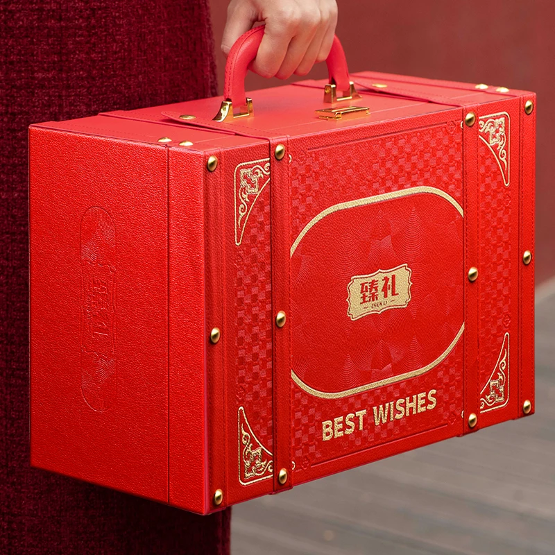 坚果礼盒装过年春节礼品定制年货坚果干果礼盒过年新年送礼团购