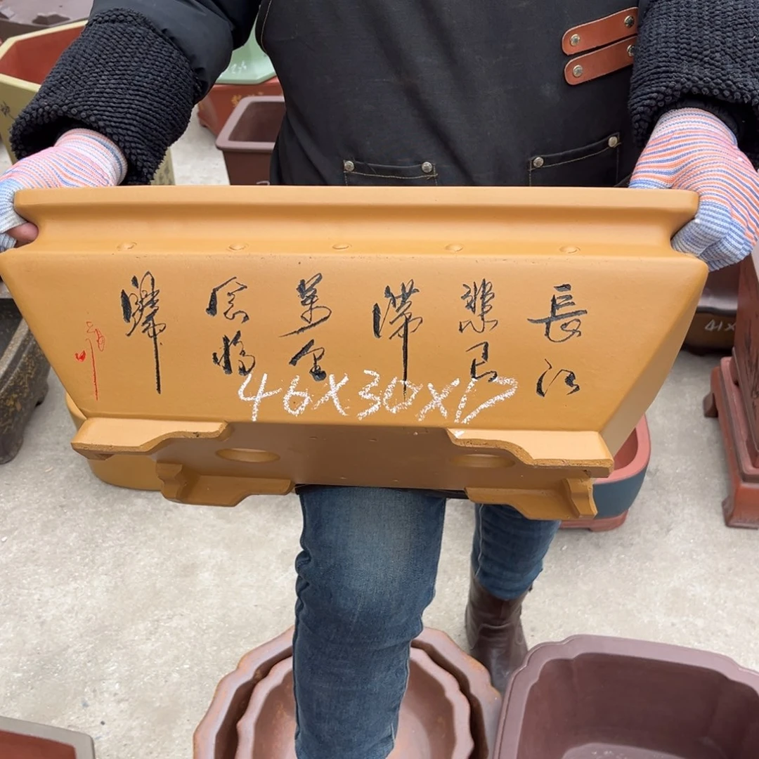 紫砂花盆盆景艺术