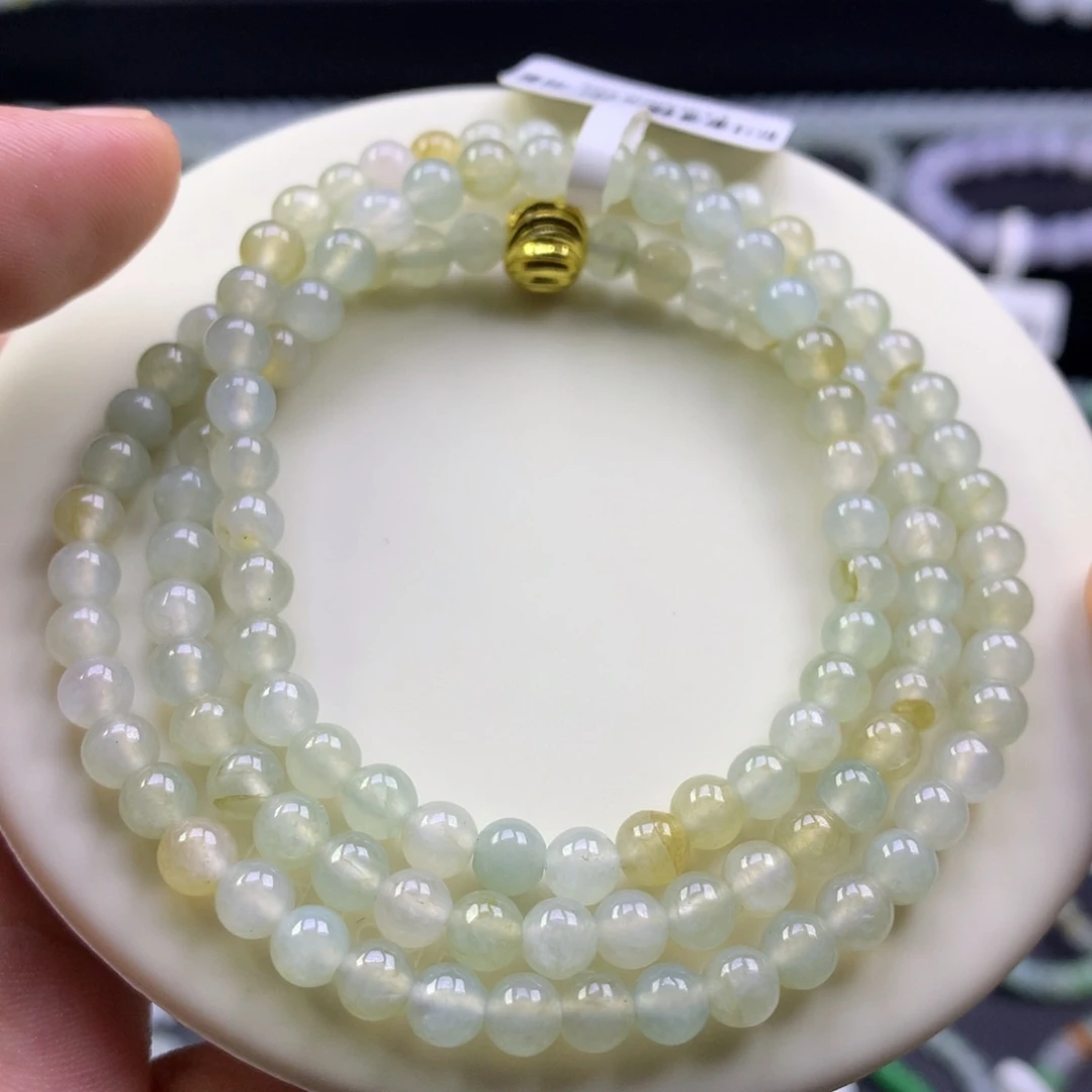 未镶嵌手串翡翠卡5