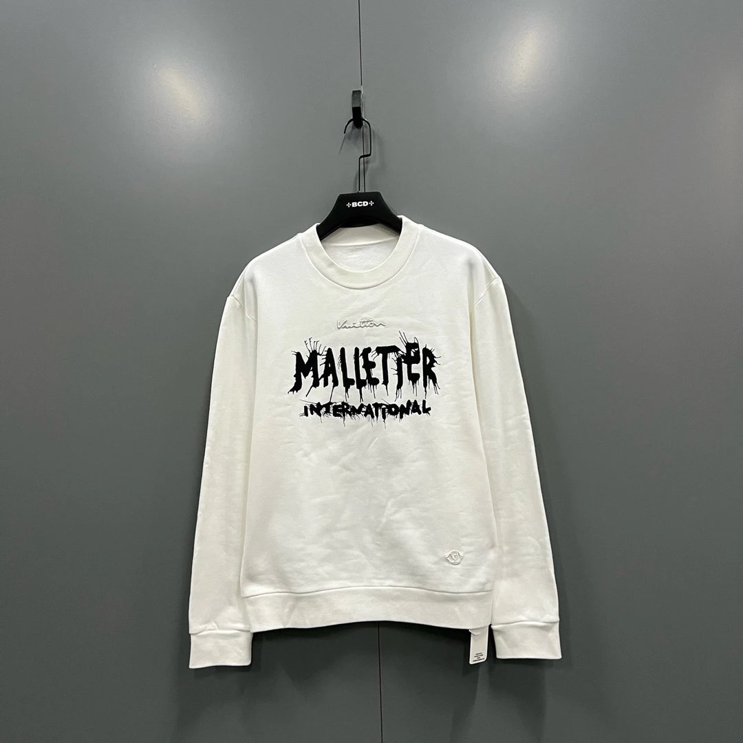 95新 LouisVuitton/路易威登 a5 字母休闲卫衣XL码/014887/无领