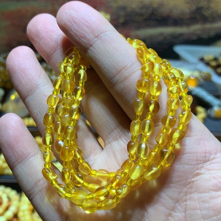 琥珀未镶嵌珠宝奇石