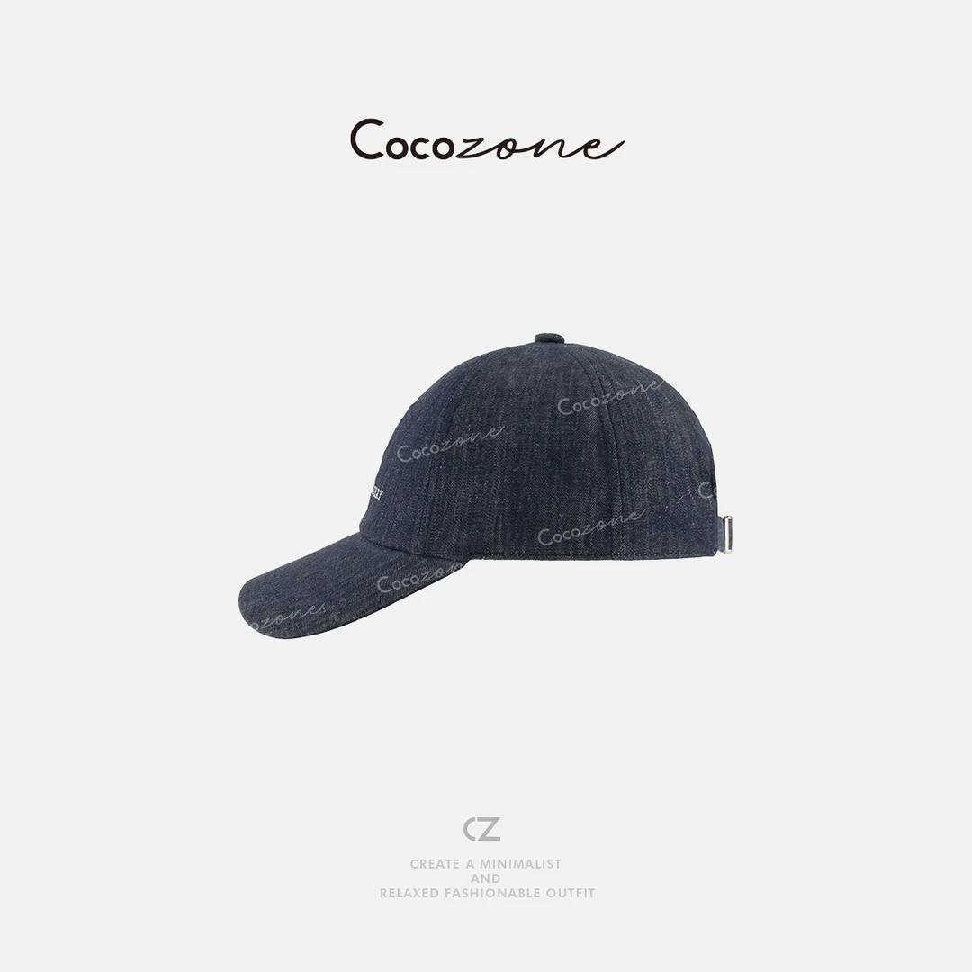 COCO ZONE 刘一一【亚麻棉混纺】鸭舌简约遮阳通勤风帽子 CD2A1469