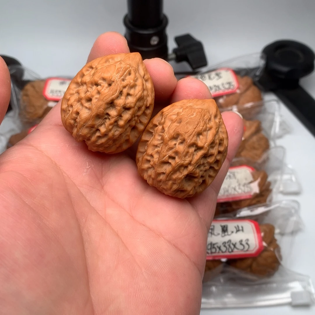 文玩核桃把件沈鸡35