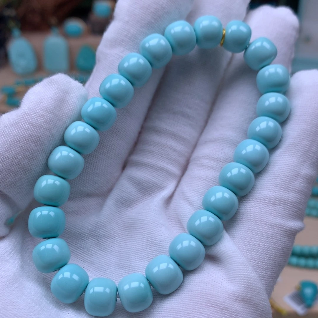 绿松石精品配饰未镶嵌