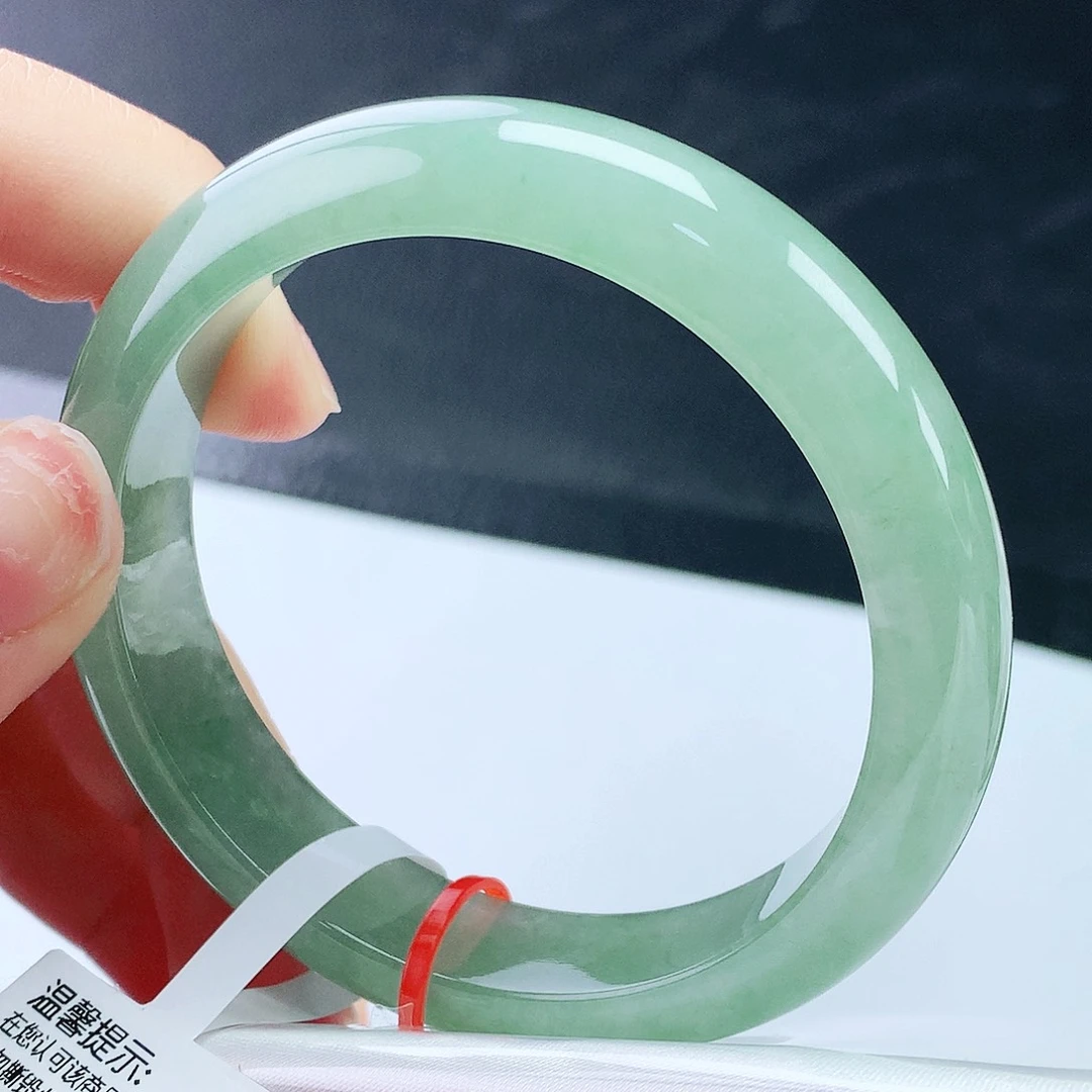 未镶嵌手镯翡翠55圈