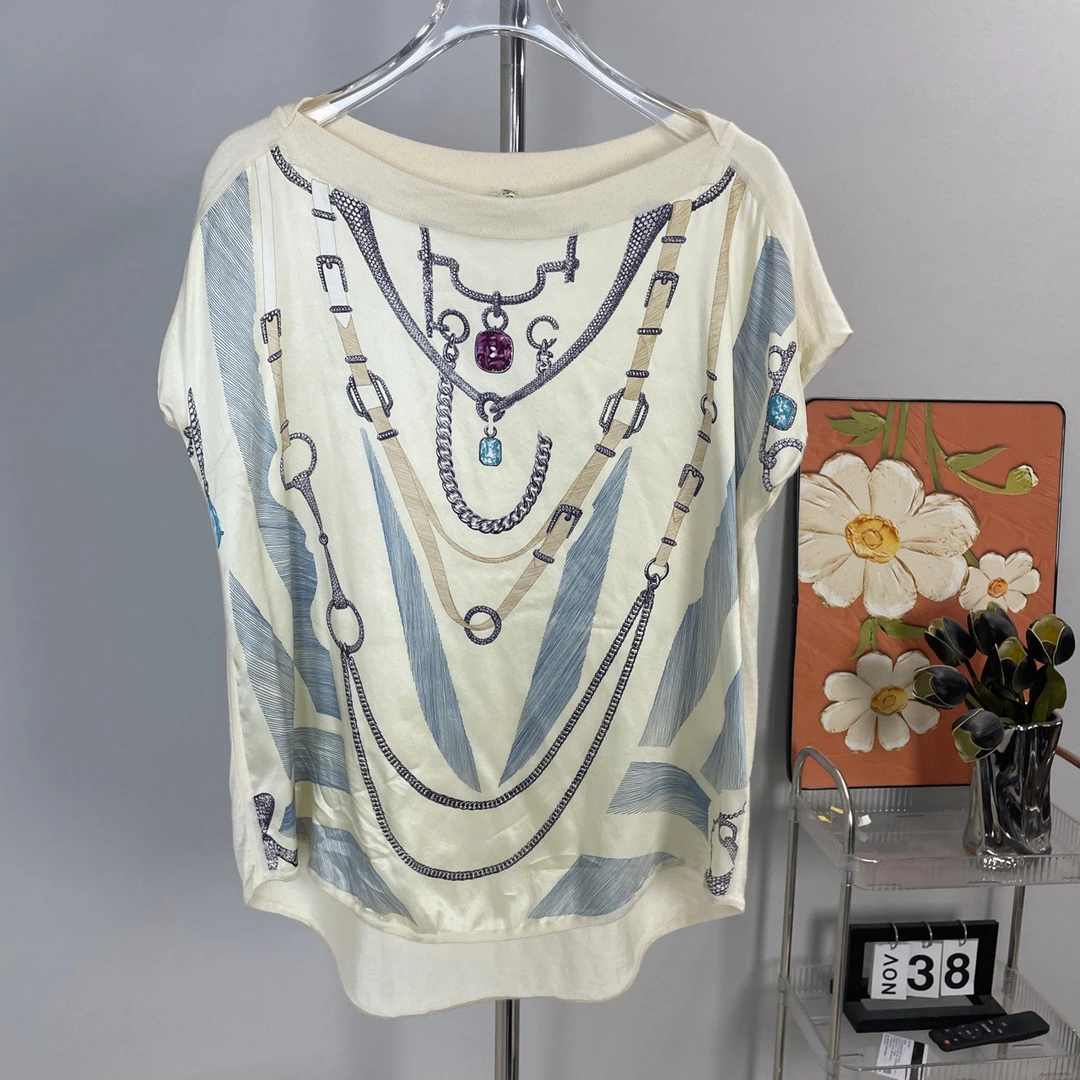 99新 Hermes/爱马仕 Hermes 米黄色 上衣 99新 38码 A7003