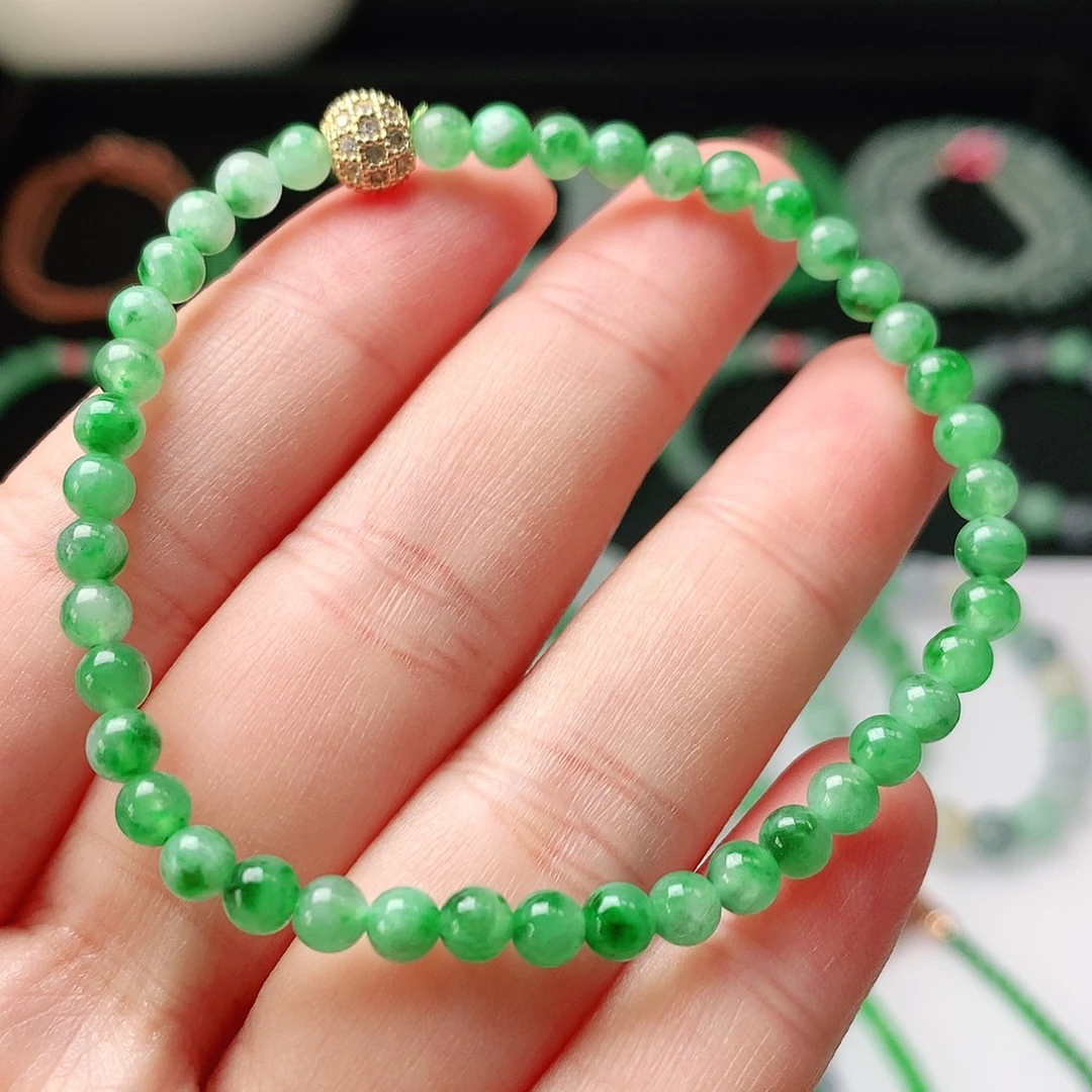 翡翠未镶嵌手链翡翠