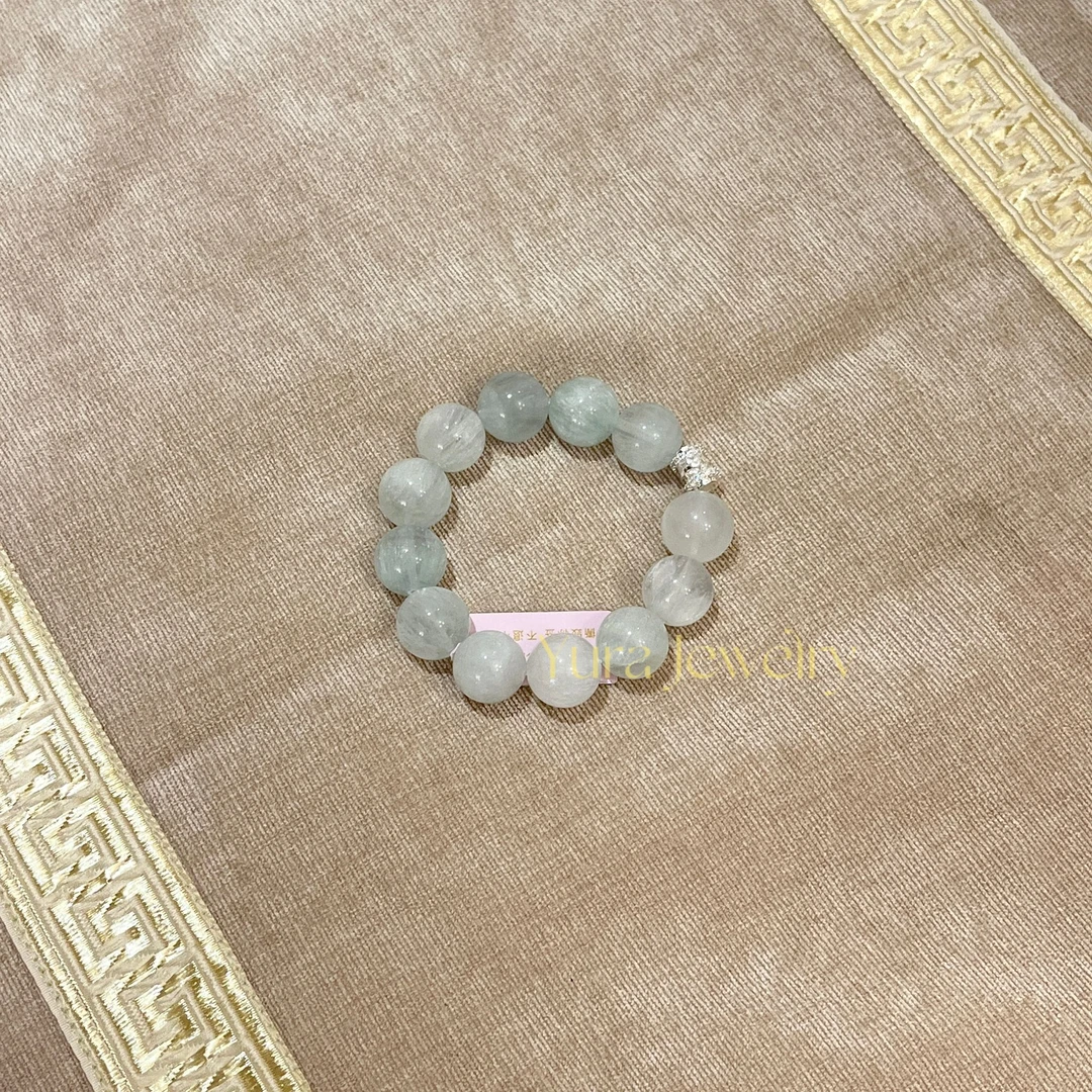 合金仿珍珠手链 【薄荷曼波】莹石手链高端轻奢手串多样性发一