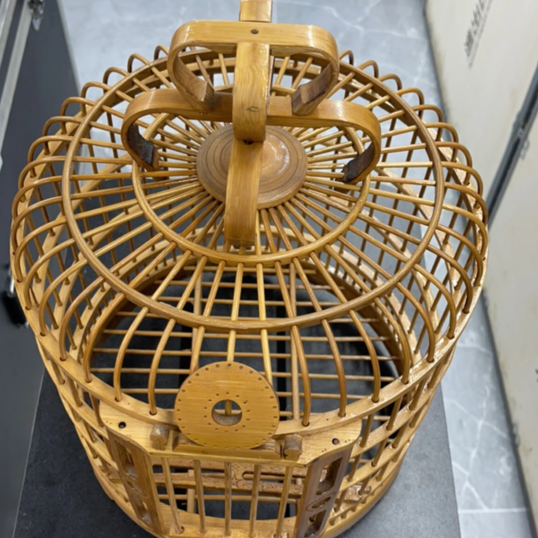 大号鹦鹉玄凤珍珠八哥画眉专用带防溅洒罩户外家用鸟笼子