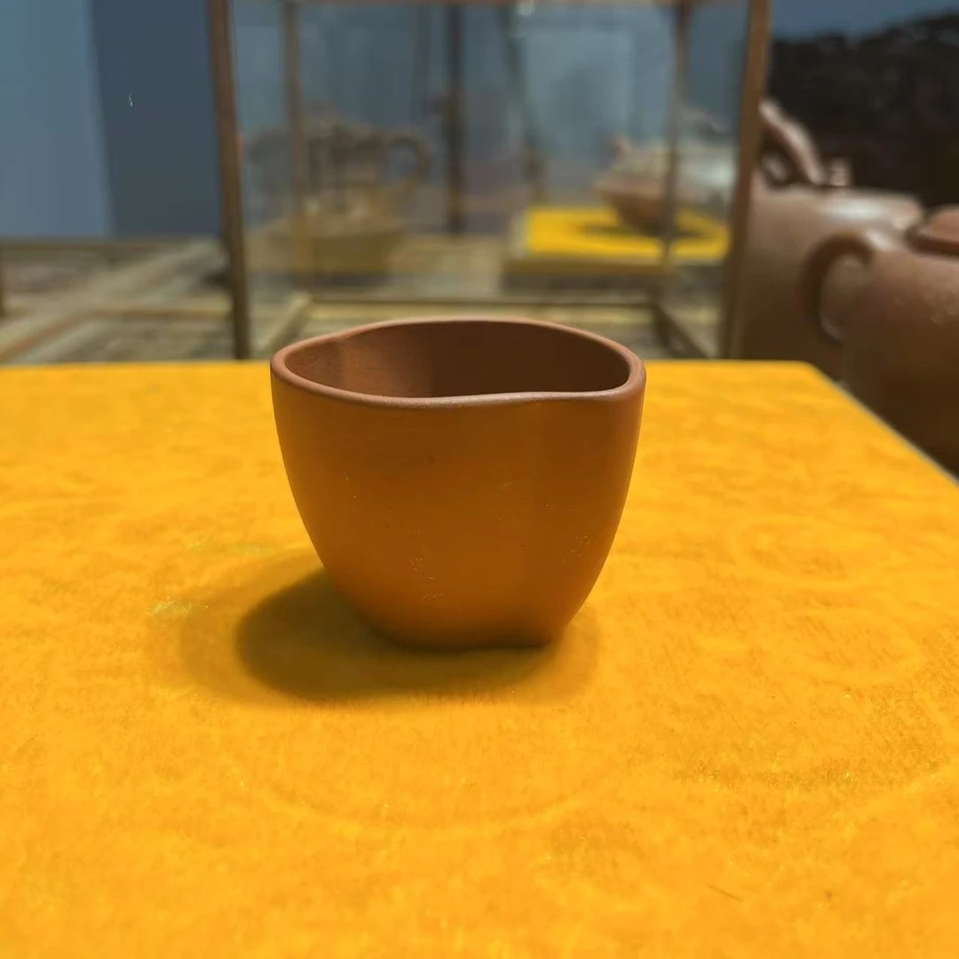 宜兴紫砂小容量功夫茶福禄寿 寿字杯