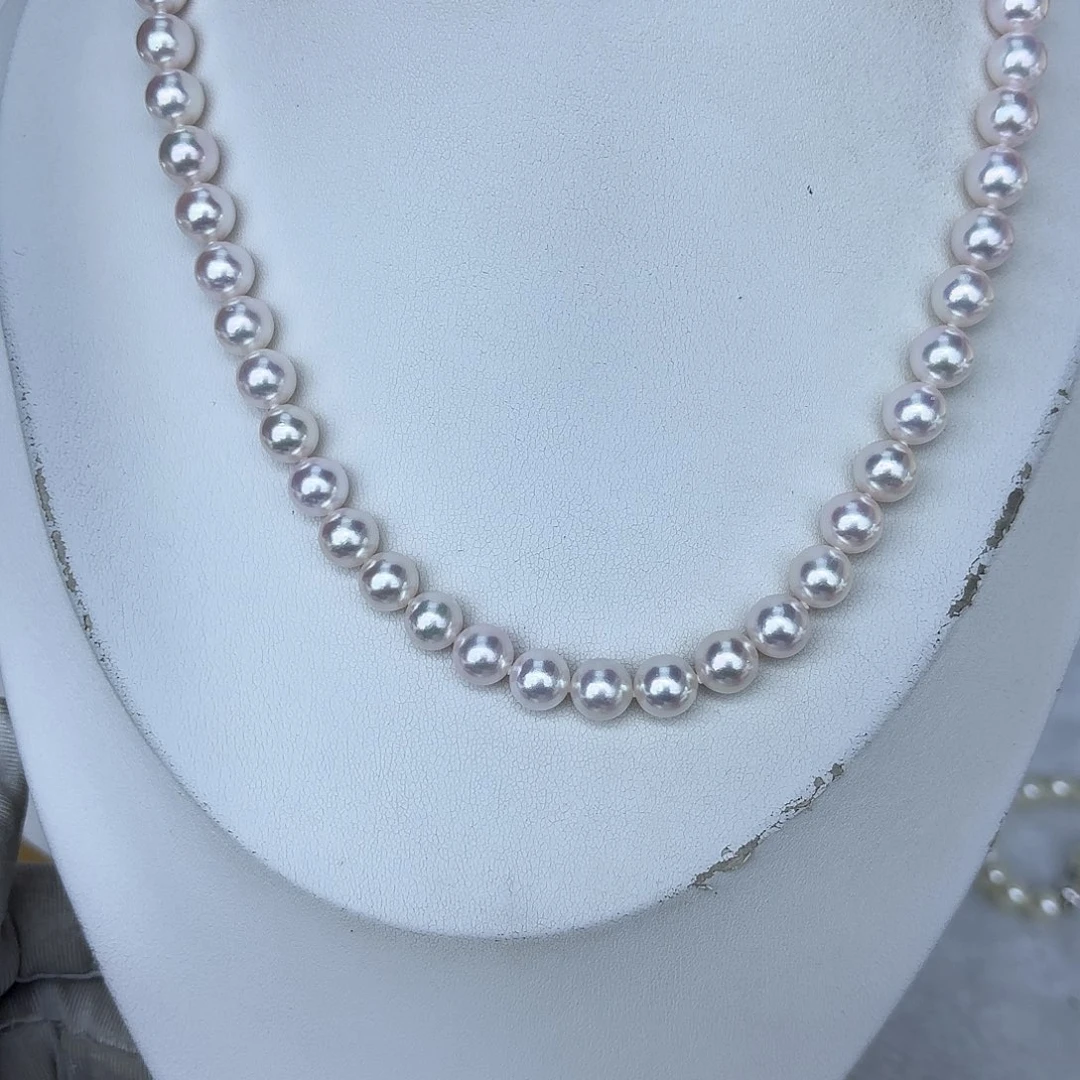 海水珍珠颈饰银S925镶嵌