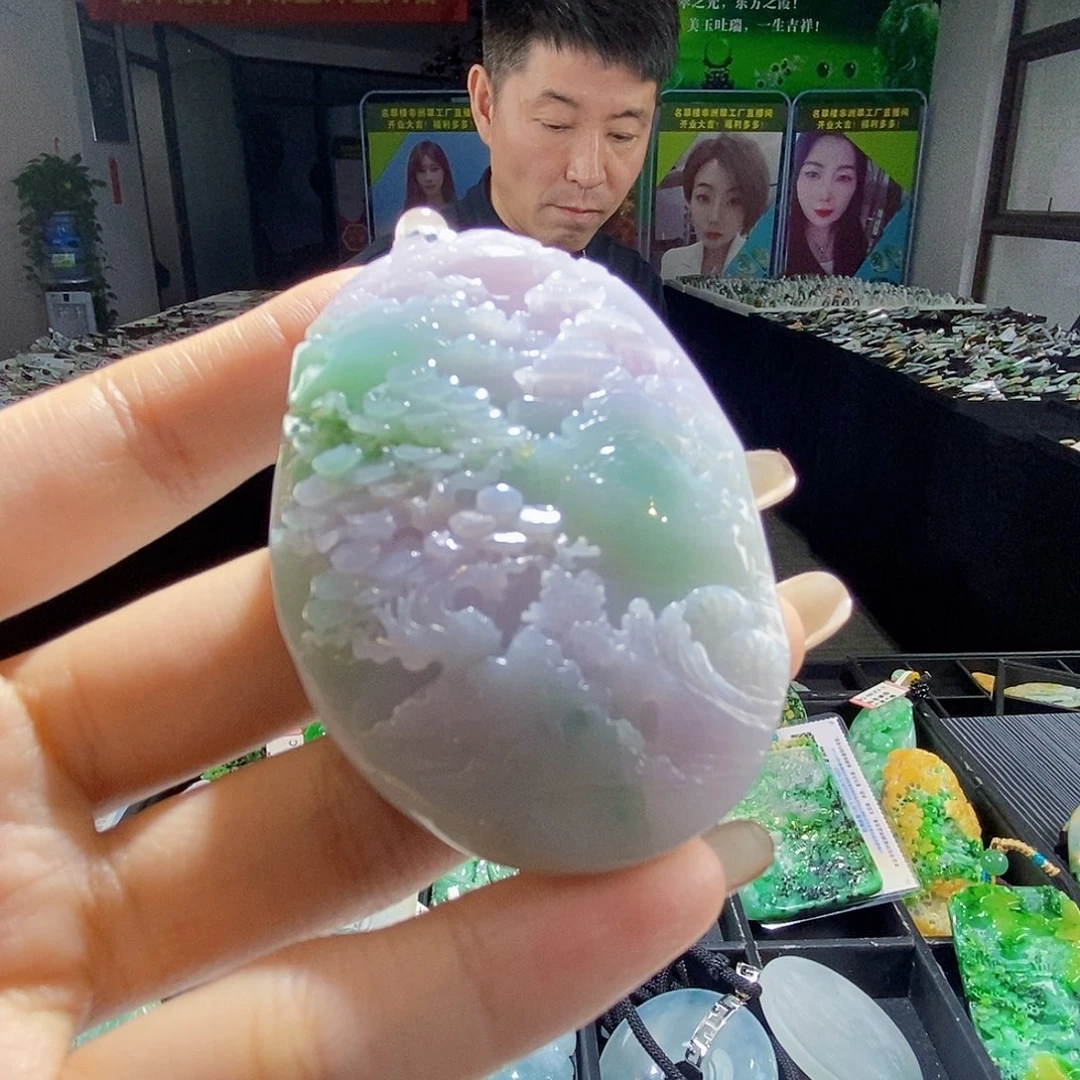颈饰未镶嵌翡翠翡翠