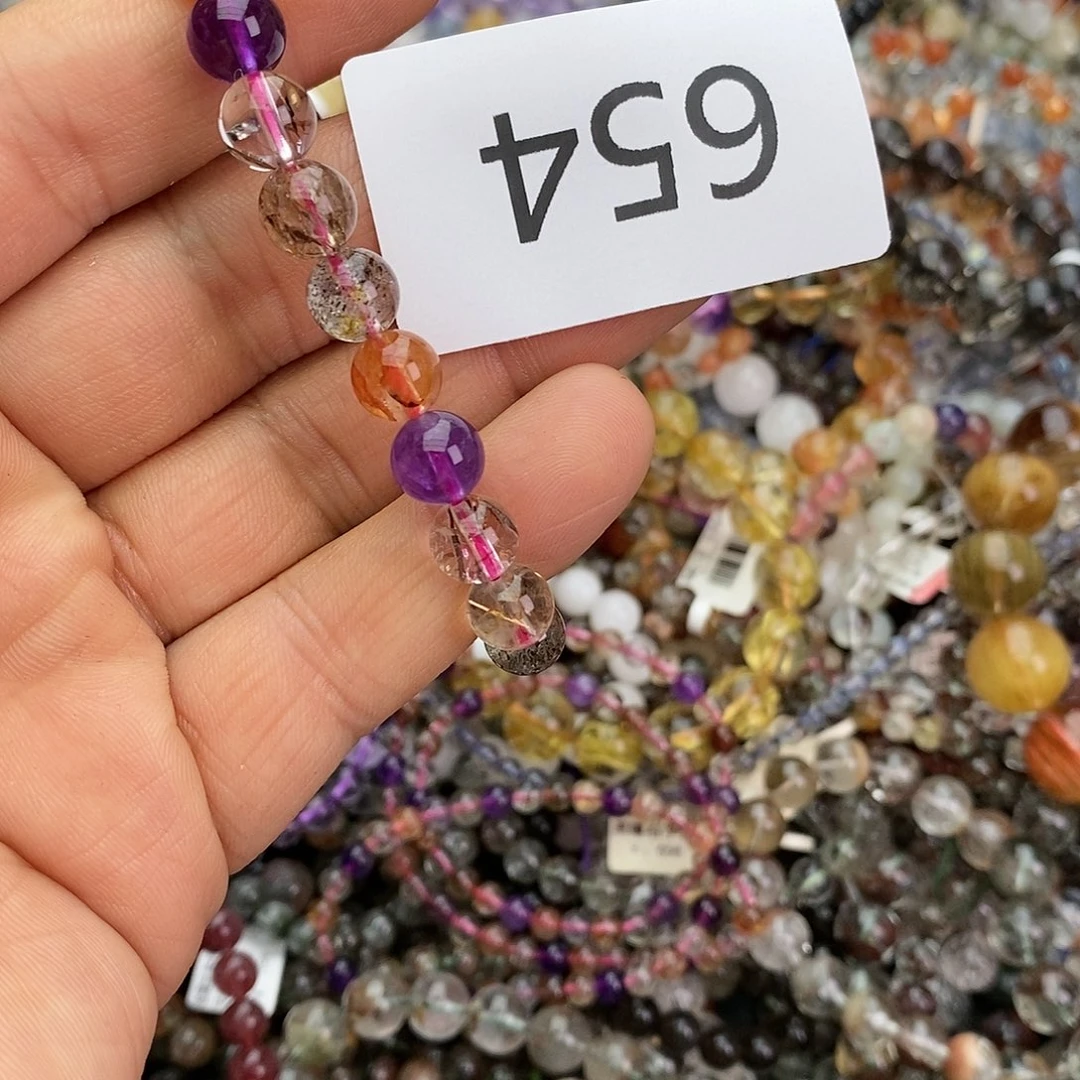 水晶未镶嵌手链手链