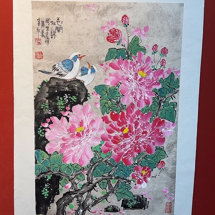 国画王广义老师国画作品