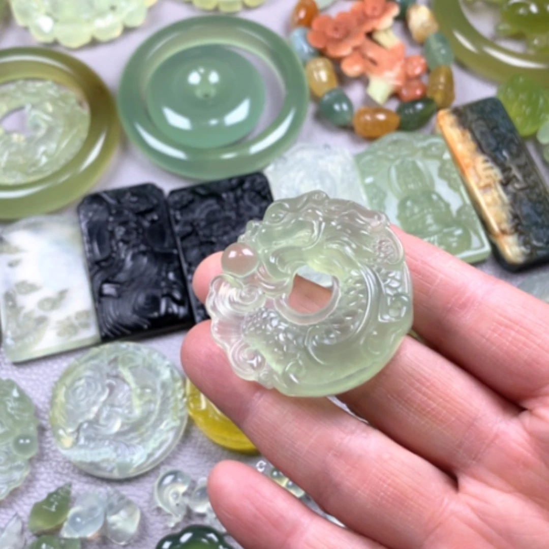 【闪购商品】未镶嵌蛇纹石玉2025新款岫玉