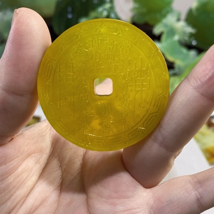 未镶嵌岫玉挂件吊坠