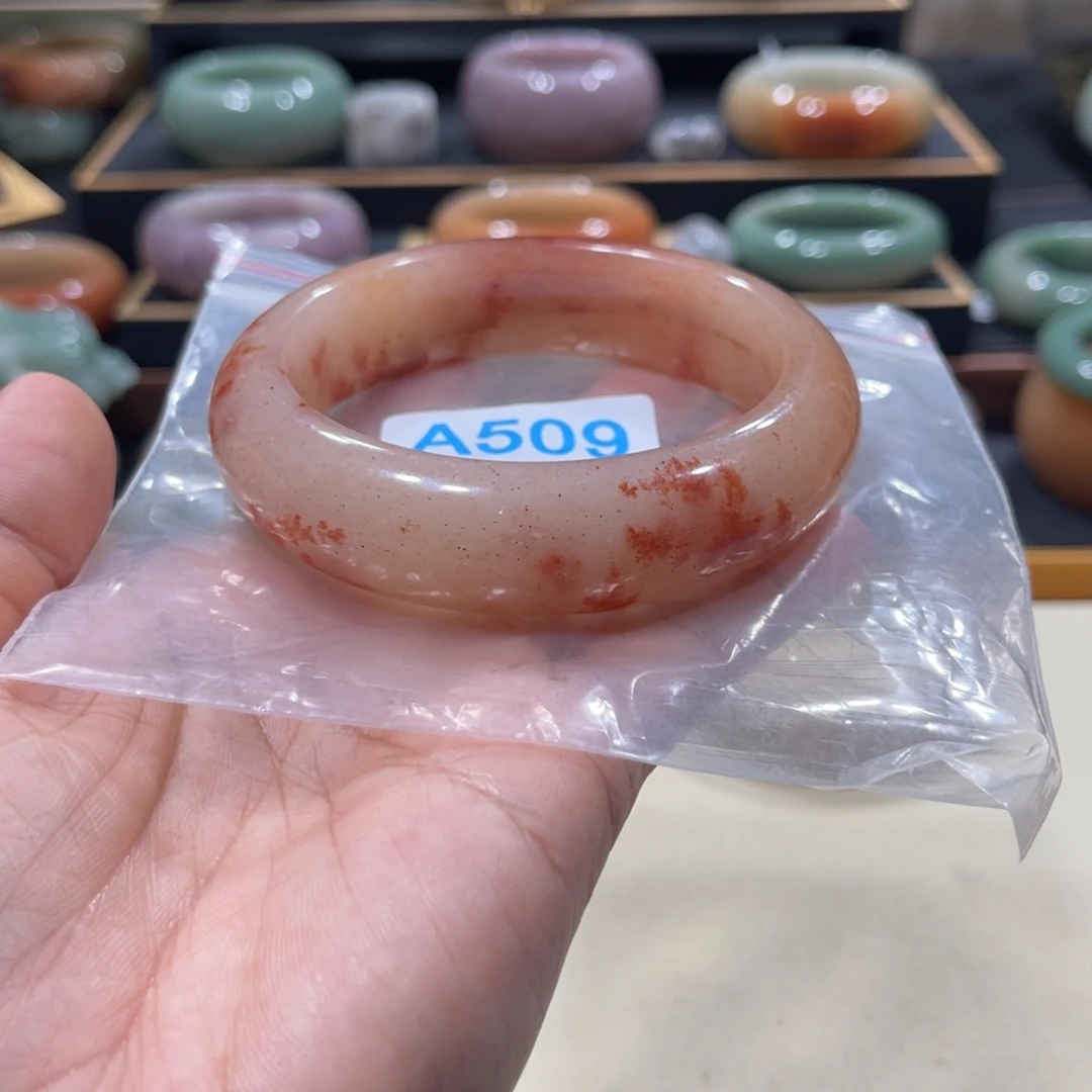 未镶嵌手镯石英岩玉翠*