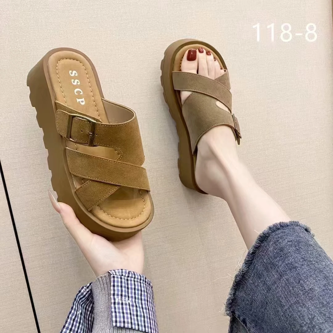 芊喜喜推荐厚底拖鞋