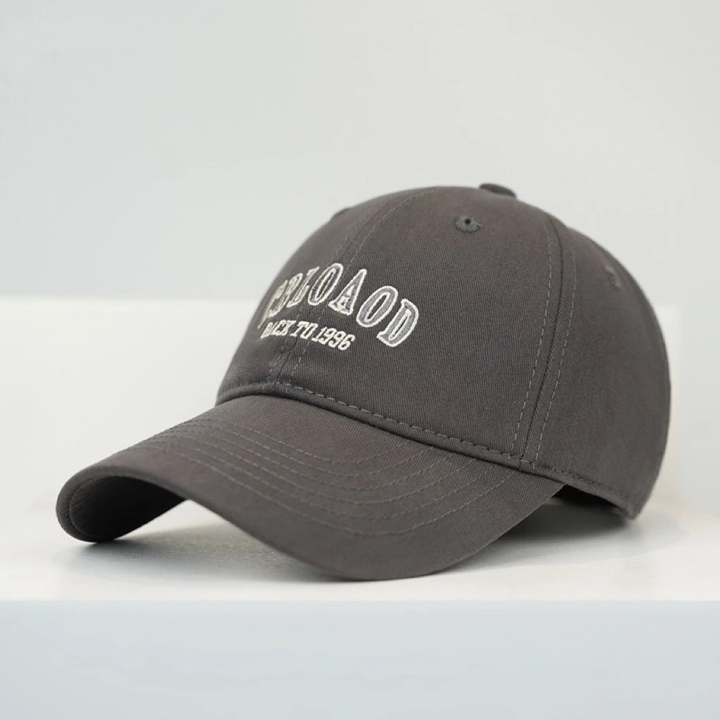 2025春夏软顶刺绣字母棒球帽子男女潮牌百搭街头显脸小遮阳鸭舌帽