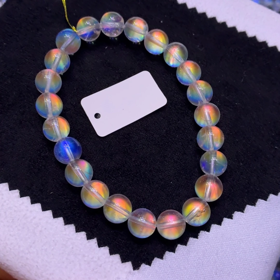 未镶嵌手串月光石马岛彩月精穿8.4mm