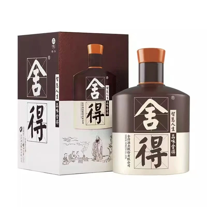 舍得品味舍得 精华版 52度518ml*1瓶 浓香型白酒