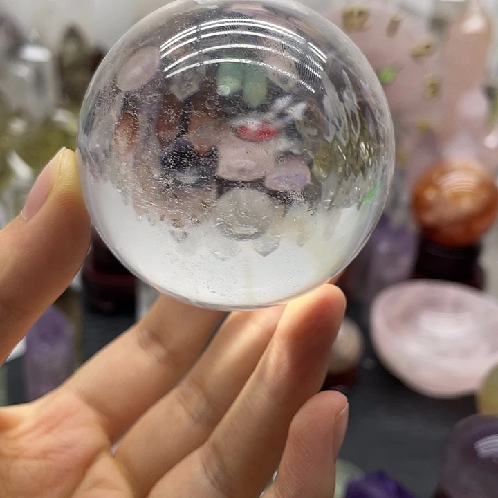 水晶未镶嵌珠宝半成品5