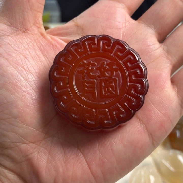 玛瑙/玉髓吊坠(不含链)未镶嵌