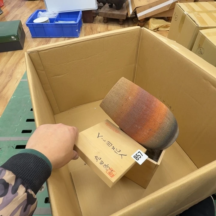 瓷片工艺品摆件瓷器摆件正能量