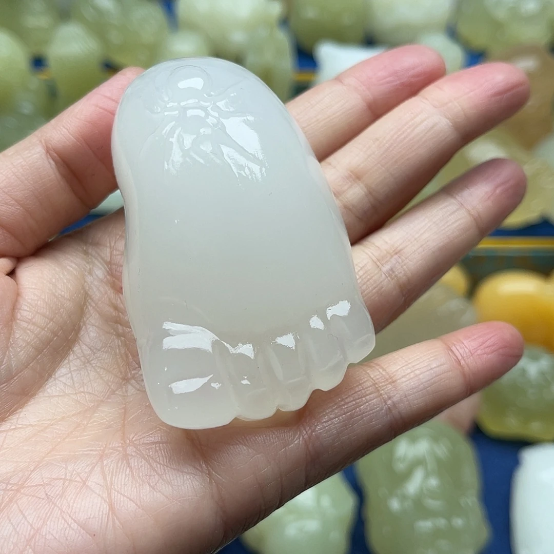 玉天然桌面小摆件