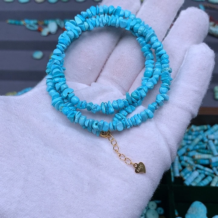 绿松石未镶嵌珠宝奇石