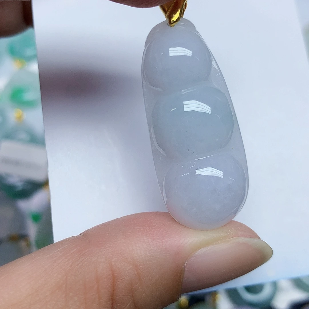 翡翠未镶嵌颈饰4567799