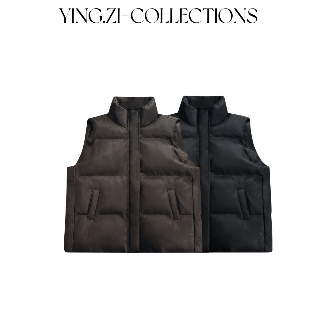Ying-Zi【时】加厚马甲休闲百搭松弛感保暖简约冬季