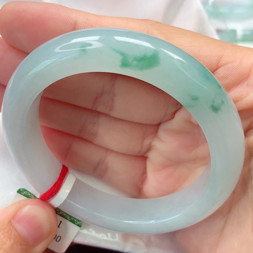 【闪购商品】翡翠手镯未镶嵌天然翡翠手镯