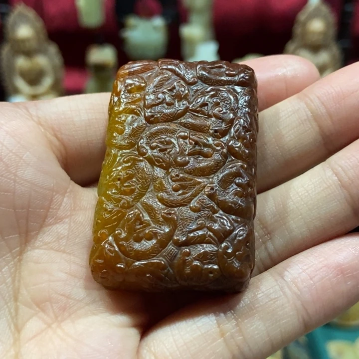 和田玉挂件未镶嵌陈*