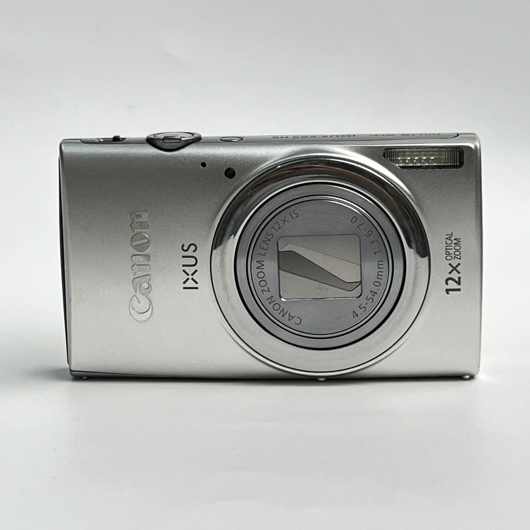 95新 Canon/佳能 ixus265银色1600万像素12倍光学变焦ccd相机