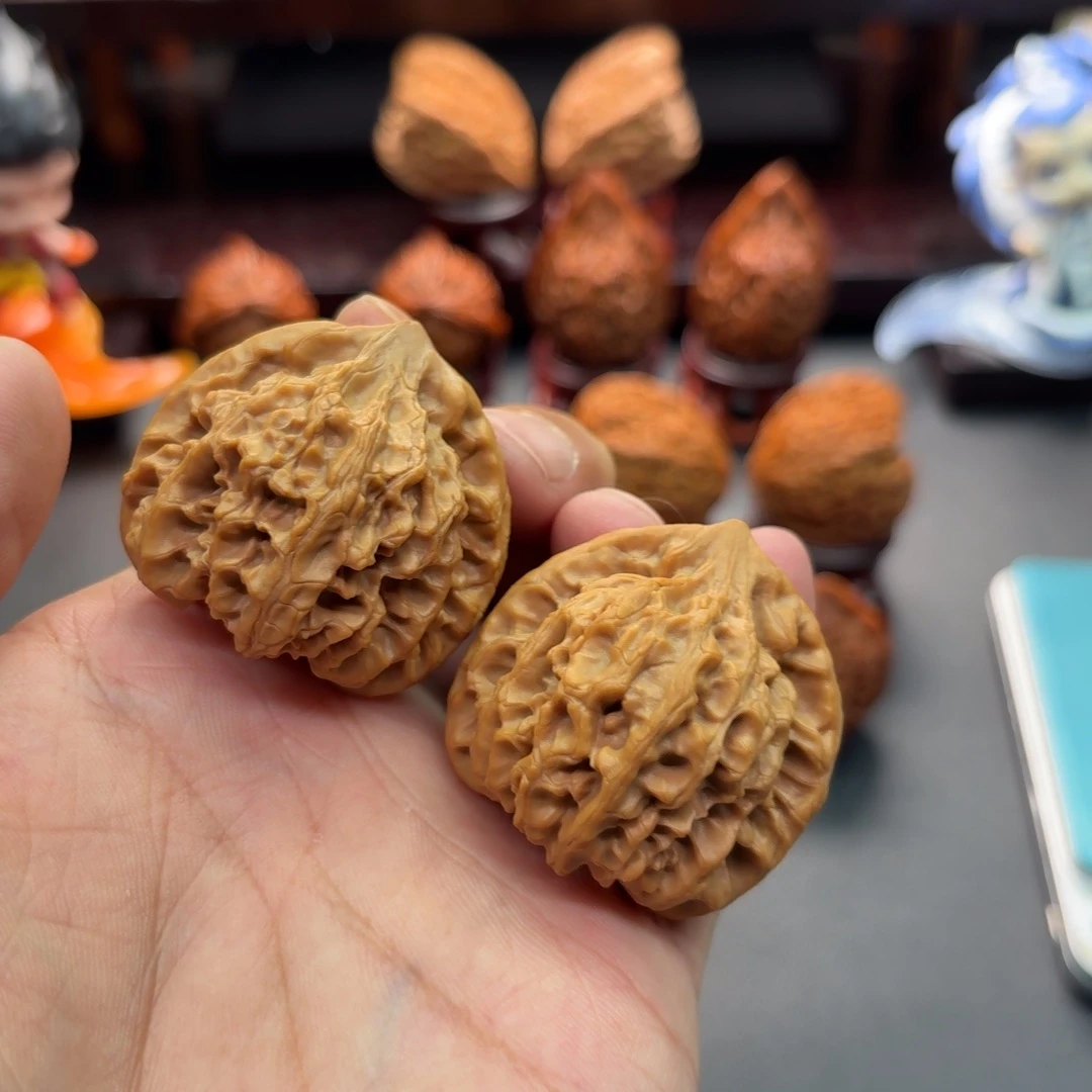 文玩核桃吊坠40+全品龙门涧文玩核桃把件