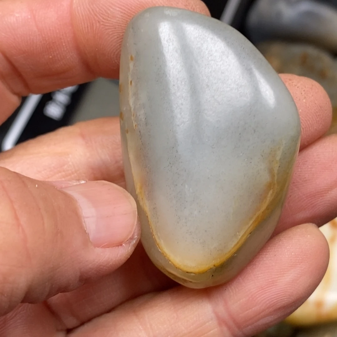 和田玉挂件银S925镀金镶嵌