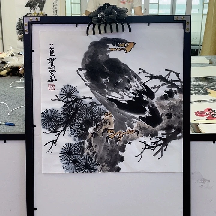 国画张圣敏先生纯手绘作品