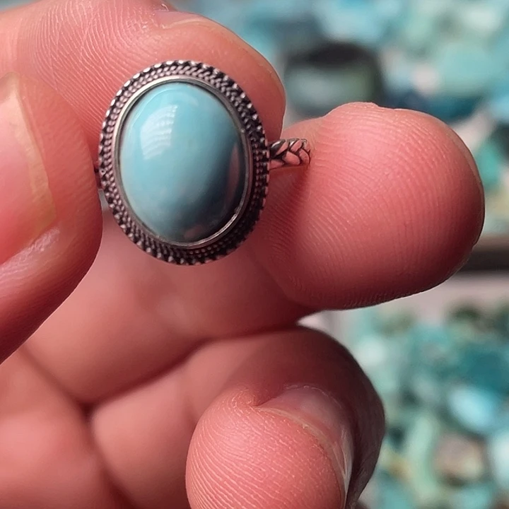 绿松石未镶嵌吊坠