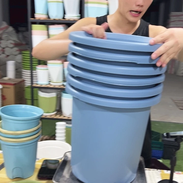 微瑕7号口33高33蓝色6支无托