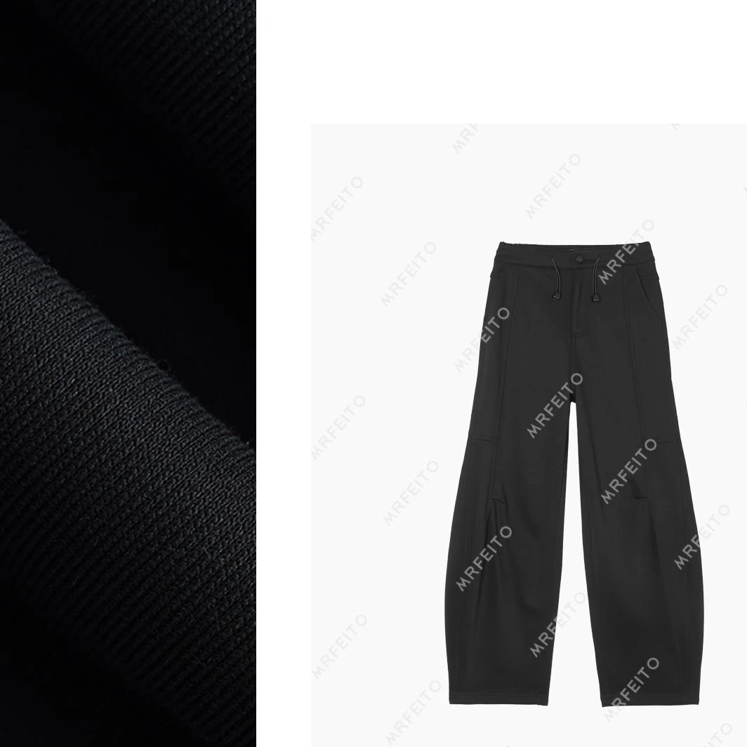 夏季长裤休闲裤显瘦工装裤西裤裤子晕染江南风H737K01Q26885