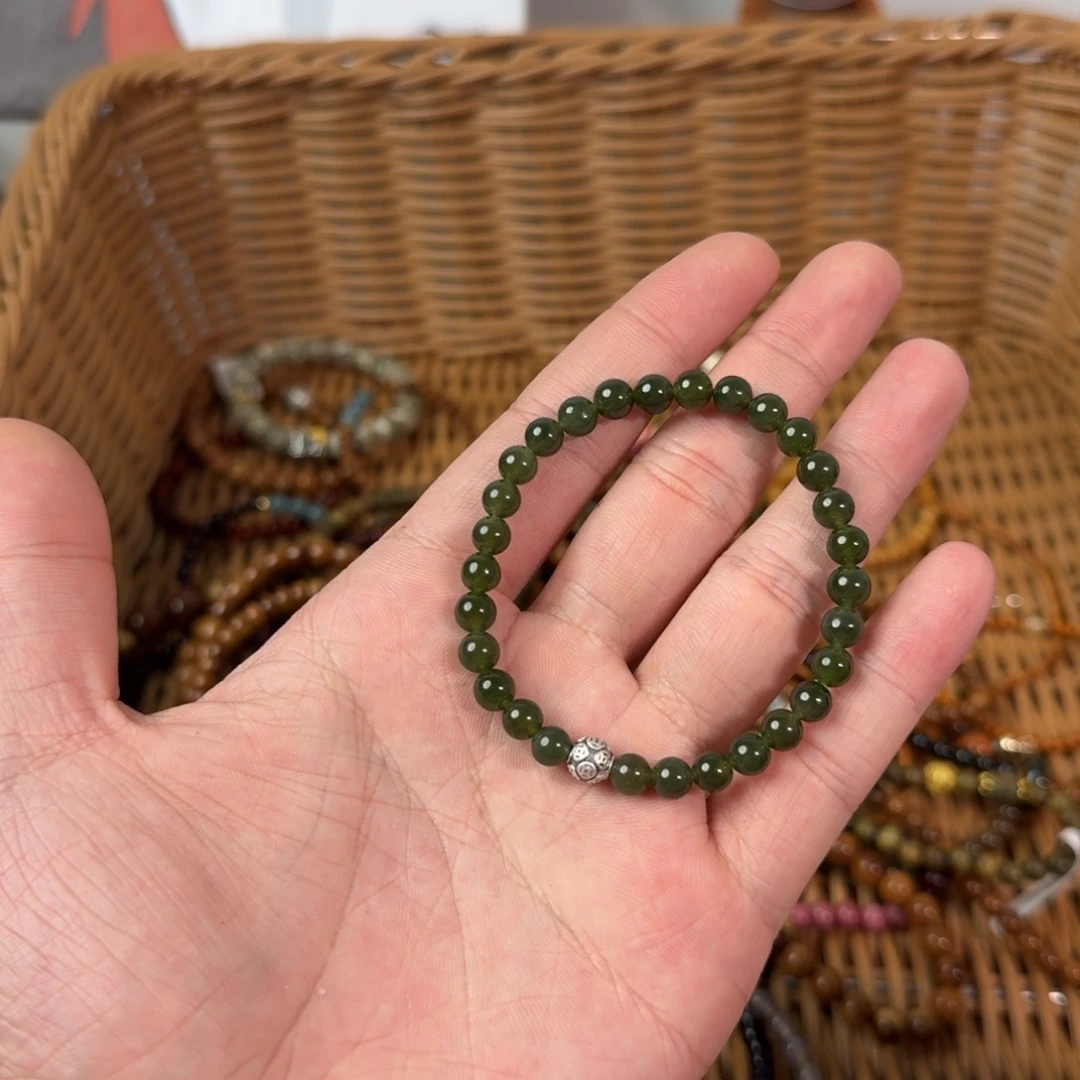 和田玉（糖玉）手链未镶嵌