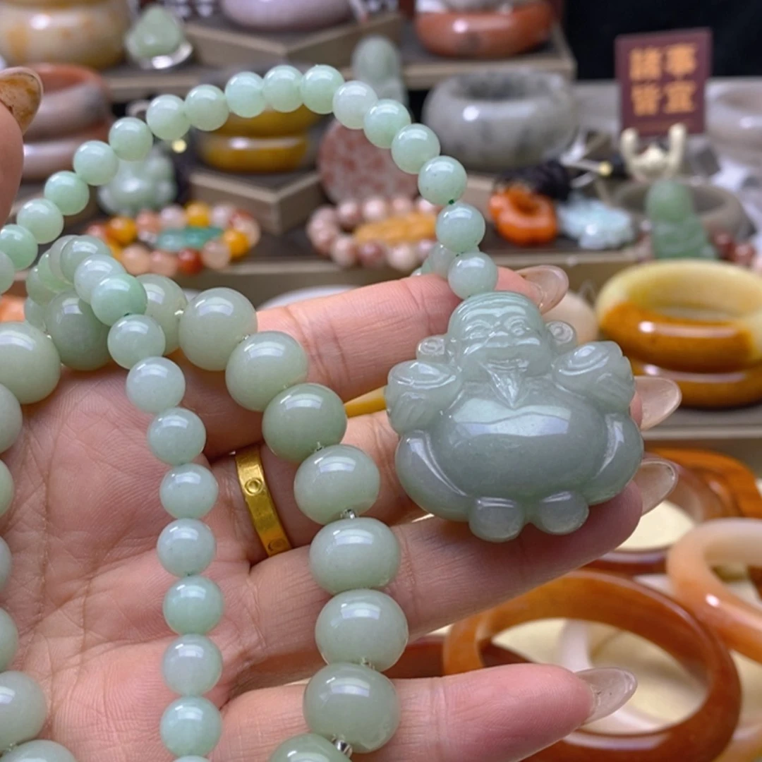 【闪购商品】未镶嵌手镯石英岩玉小*粥